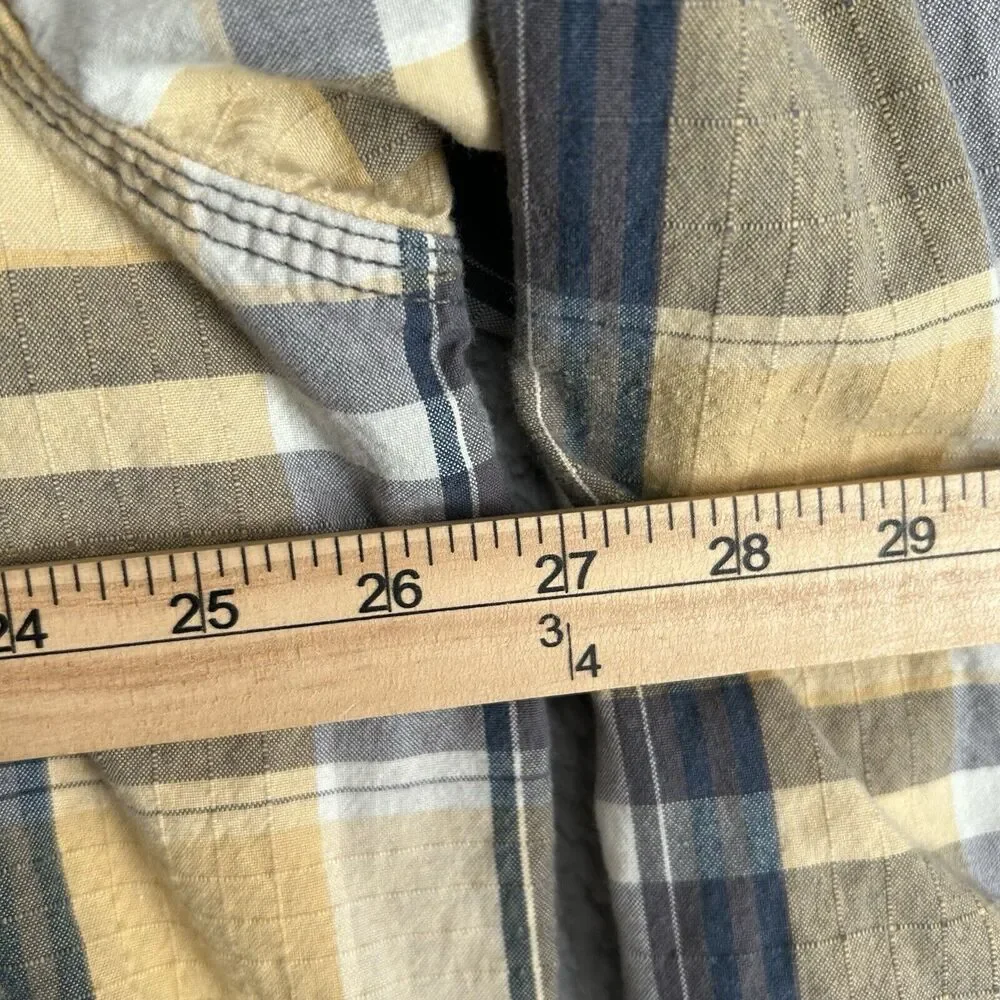 Red Head Flannel Shirt Mens Adult 2 XT Multicolor Plaid Button Up Long Sleeve - Picture 8 of 12